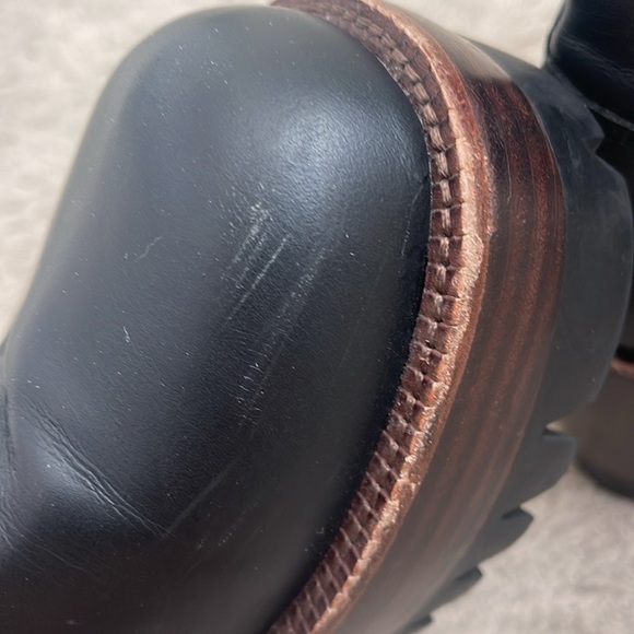 Free People x Jeffrey Campbell Preston Platform Ankle Boot Size 9 - Picture 7 of 10